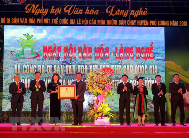 San Chay ethnic festival recognized as national intangible heritage