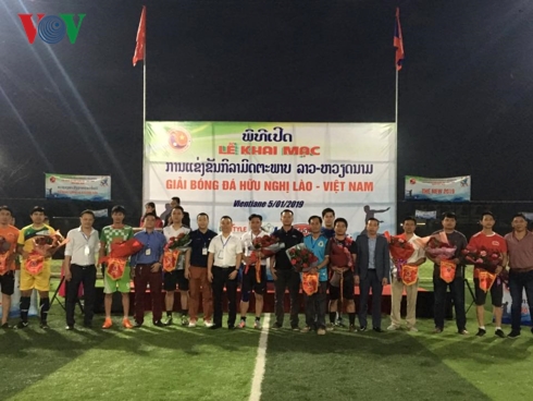Laos - Vietnam friendship football tournament 2019