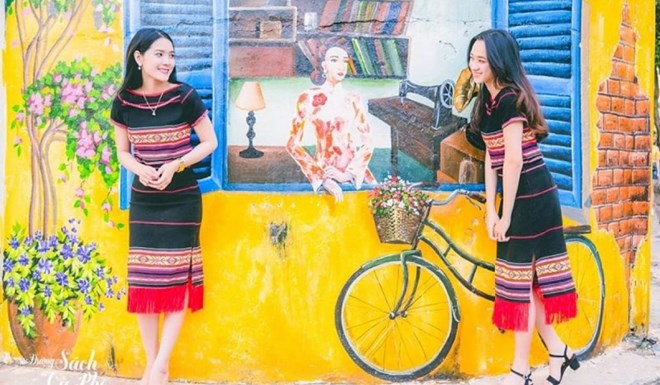 Dak Lak Mural Street wows highlands visitors