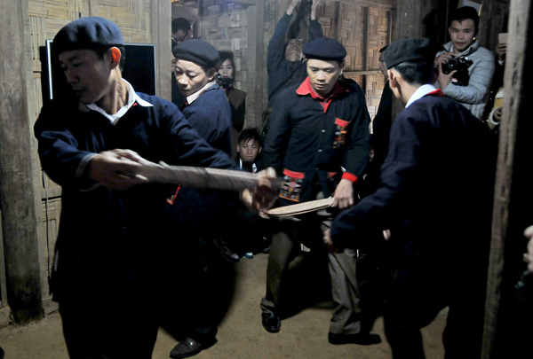 Dancing festival of Dao ethnic minority group