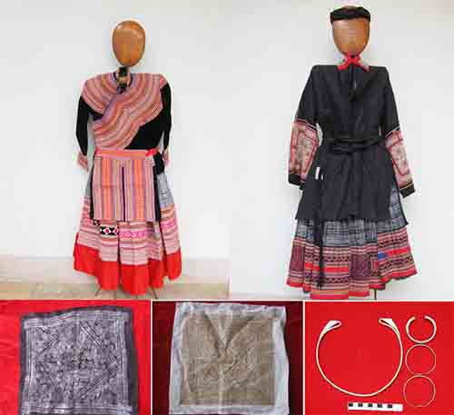 Mong ethnic objects of Lao Cai province displayed in France