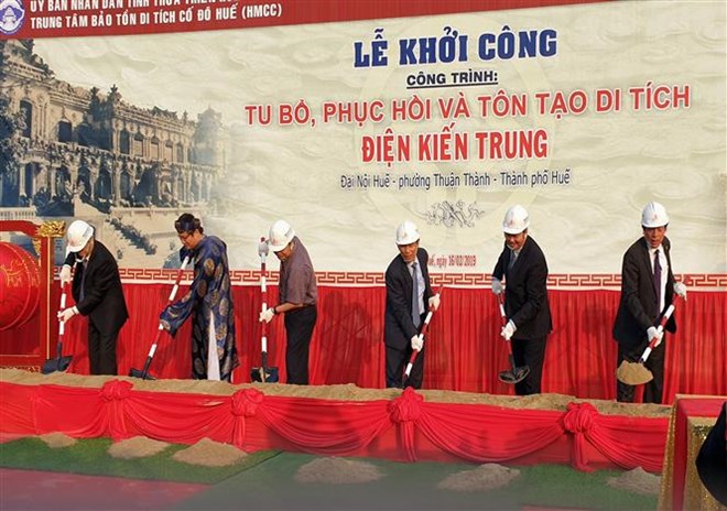 Restoration of Nguyen Dynasty’s Kien Trung Palace starts