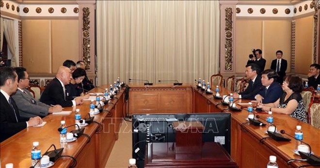 HCM City welcomes Japanese investors municipal leader