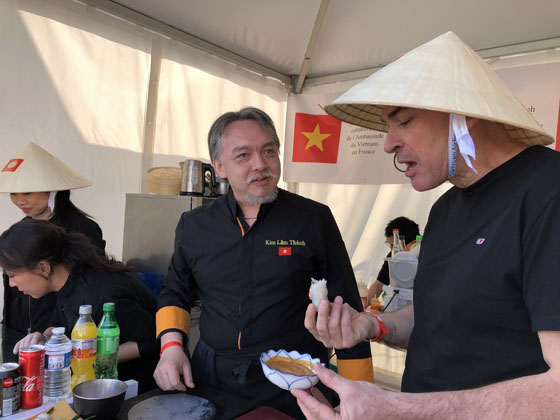 Vietnamese cuisine at International Gastronomy Village in Paris