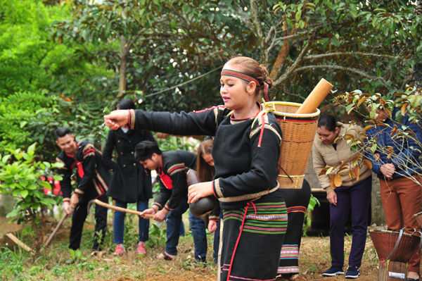 Seeding ceremony of Central Highlands ethnic people