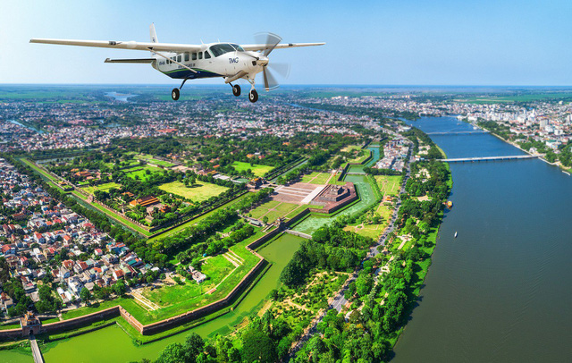 Air taxi flights between Da Nang and Hue to be launched