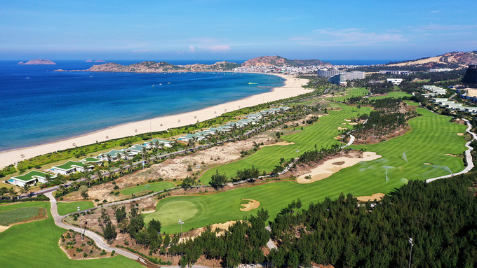 Stretching Quy Nhon beaches