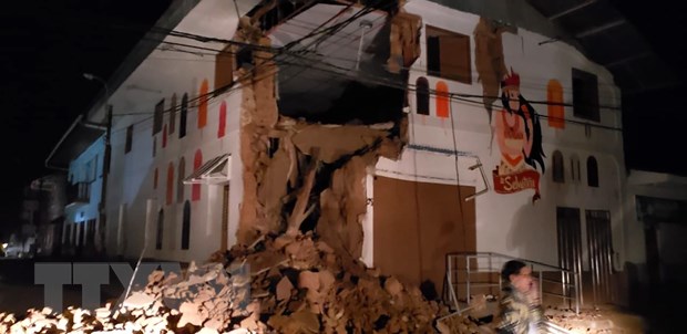 Earthquakes in Peru and Ecuador leave two dead and over 30 injured