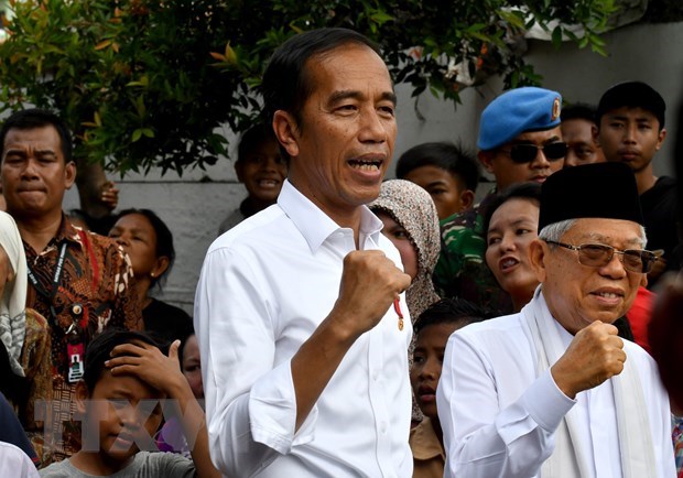 Indonesian election Widodo makes victory speech