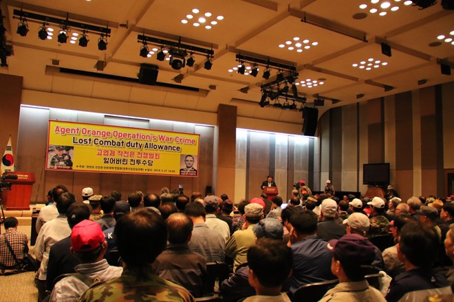 RoK veterans’ group condemns AO dioxin use in Vietnam