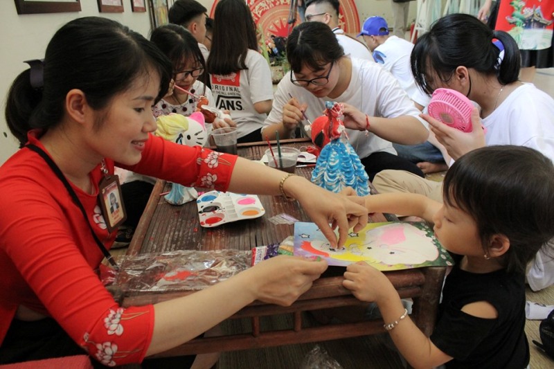 Activities related to children’s summer at Vietnam National Village for Ethnic Culture and Tourism
