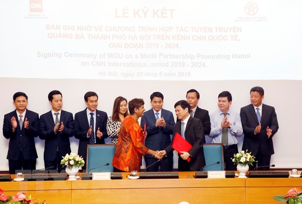 CNN news channel to continue popularizing Hanoi
