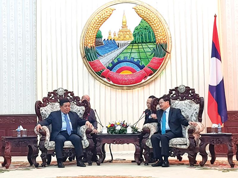 Vietnam, Laos promote economic links