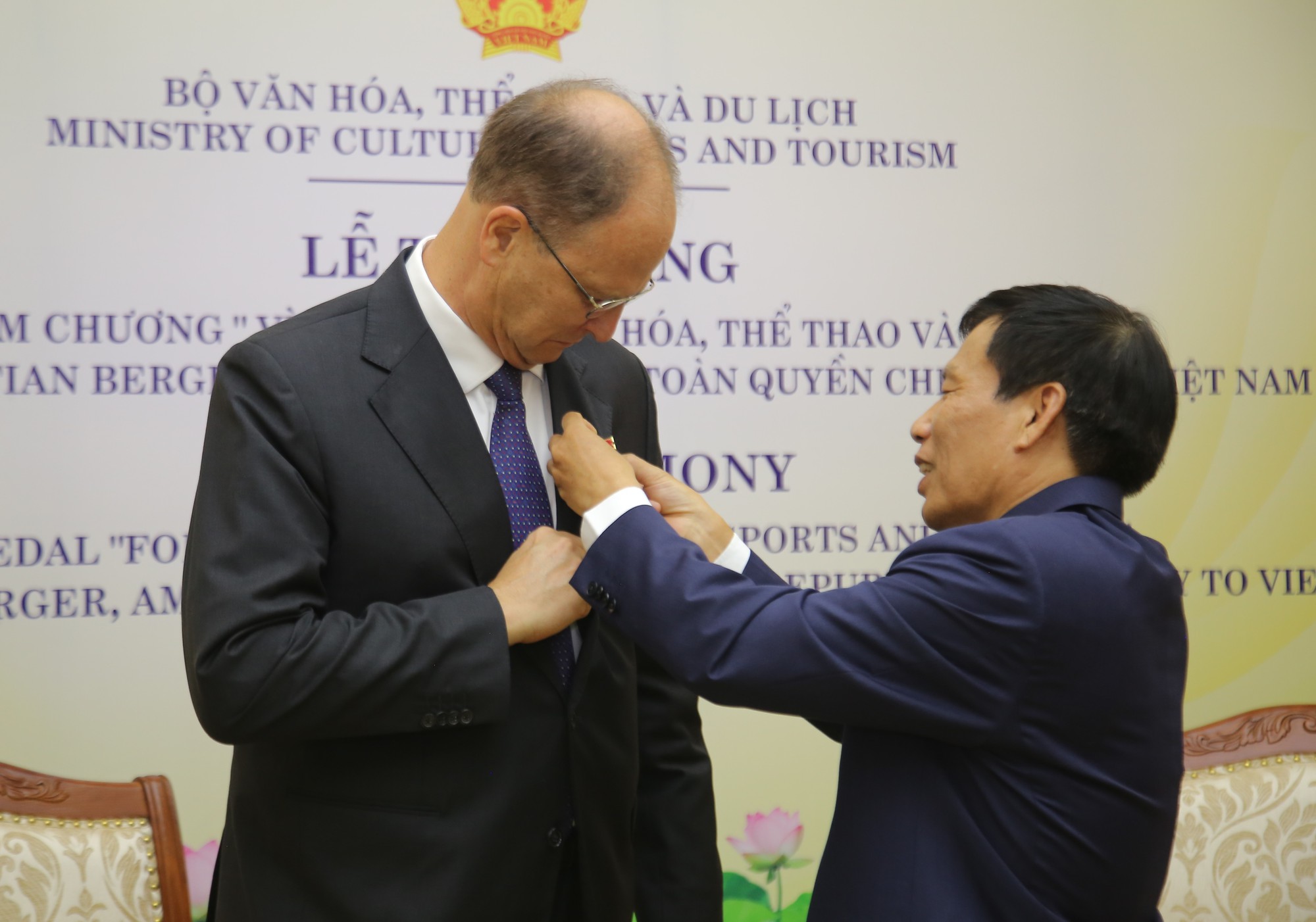 German Ambassador to Vietnam honoured