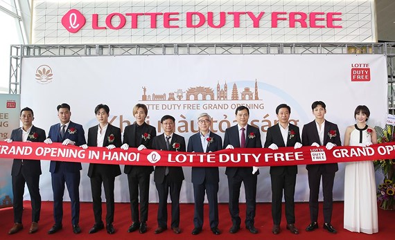 Lotte opens third duty-free store in Vietnam