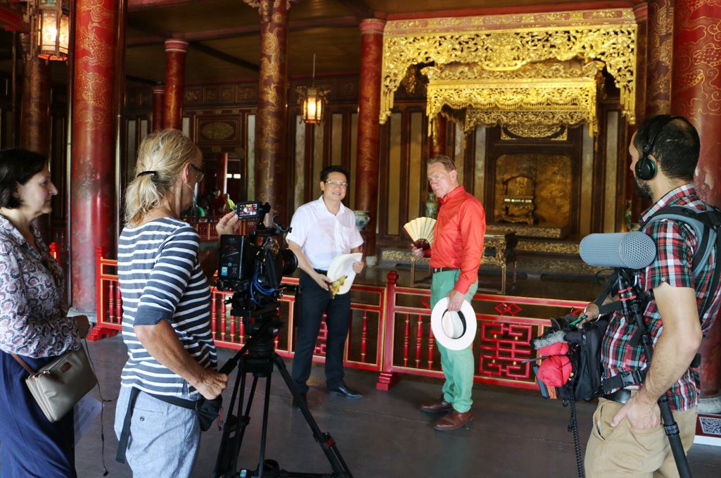 British television makes films on Hue culture and tourism