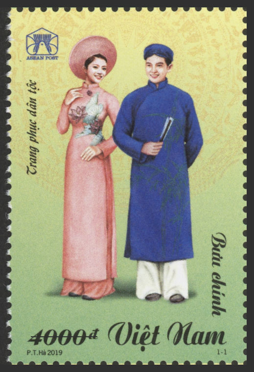Stamp set on Vietnamese national costume released