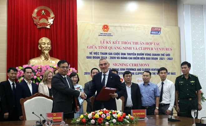 Quang Ninh signs pact to partake in global sailing race