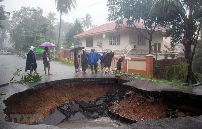Myanmar Death toll from landslide rises to 22