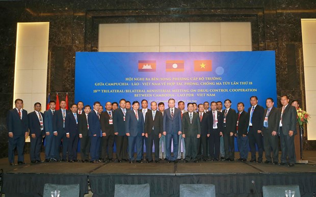 Enhancing drug prevention, control between Cambodia, Laos and Vietnam