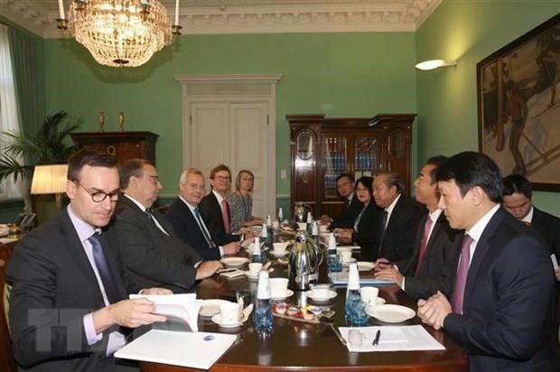 Deputy PM Vietnam wishes to develop partnership with Finland