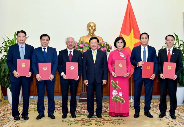 Six new ambassadors appointed
