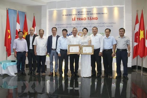 Vietnamese nationals honoured for proactive engagement in national campaign