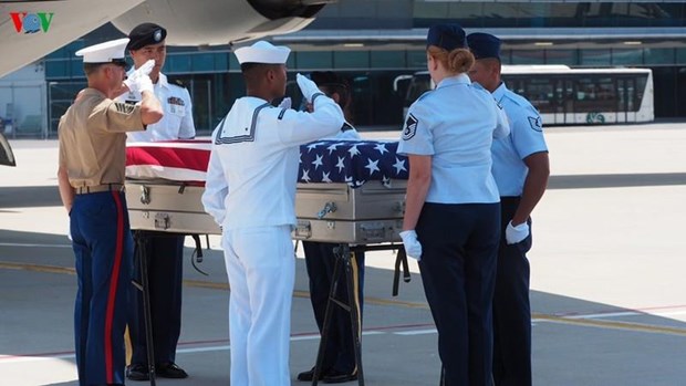More remains of US servicemen repatriated