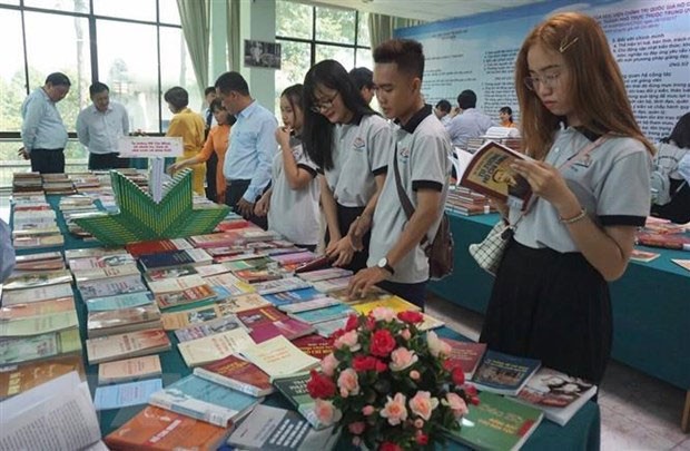 Books penned by President Ho Chi Minh displayed in Ho Chi Minh city