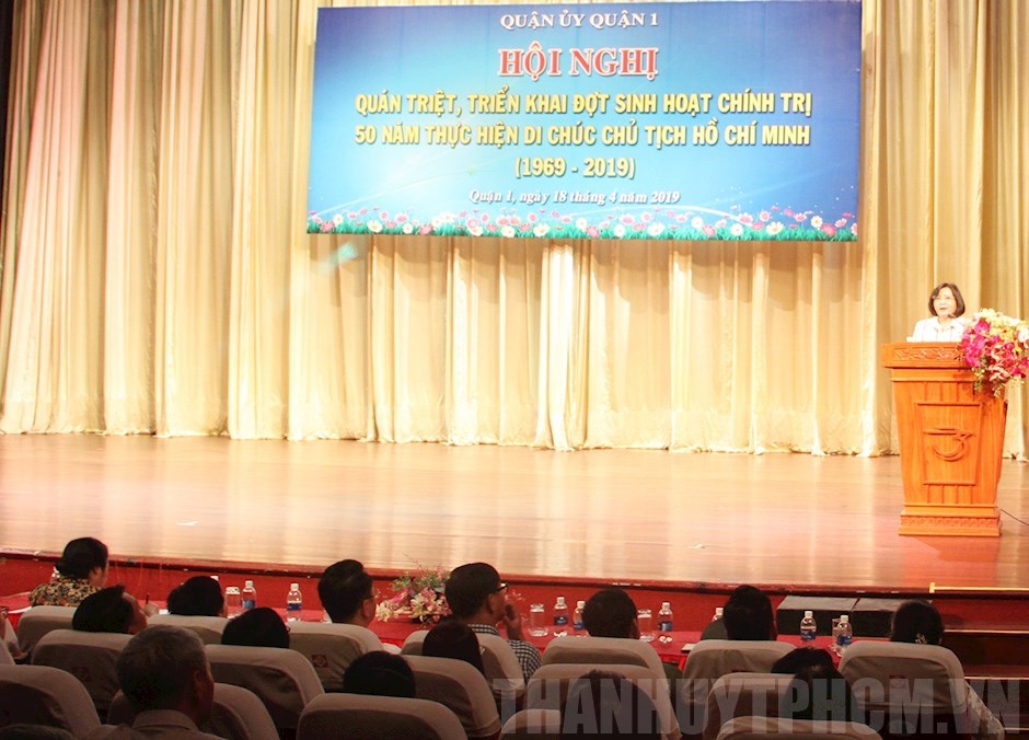 Activities on 50th anniversary of Uncle Ho’s testament held by Ho Chi Minh city’s district