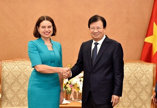 Deputy PM hopes for stronger Vietnam-Australia economic links