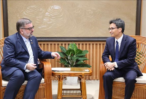 Deputy PM receives UN HIV AIDS official