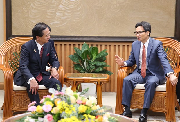 Deputy PM receives Japan’s Kanagawa Governor