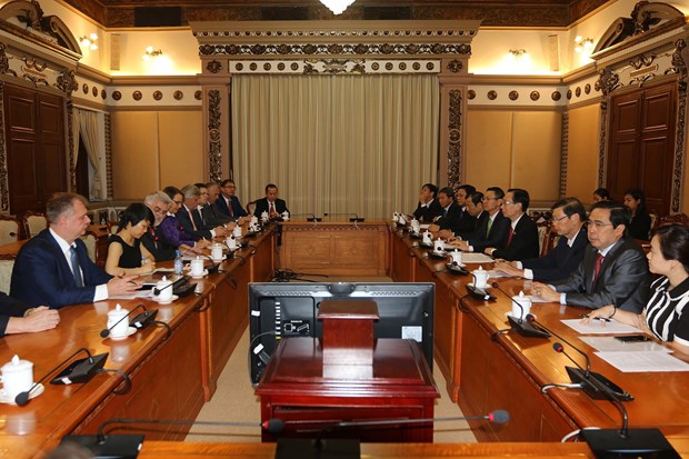 Strengthening cooperation between Ho Chi Minh city and Germany’s Saxony-Anhalt state