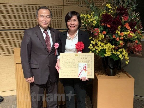 Vietnamese scientist honored in Japan