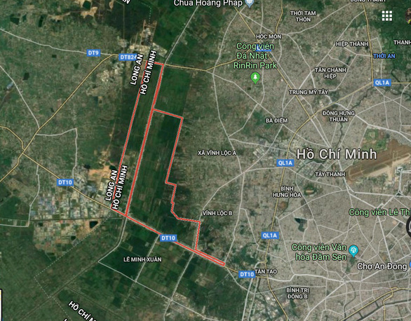 A new industrial park in Binh Chanh to be built