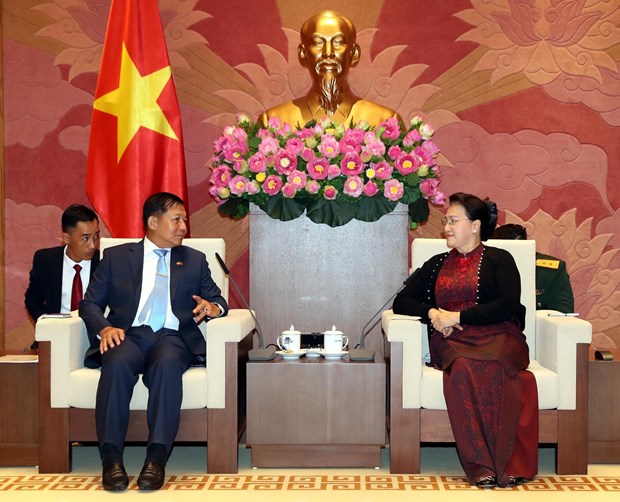 Top legislator hosts Commander-in-Chief of Myanmar Defence Services