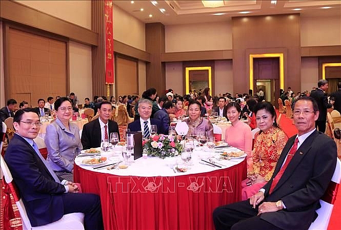 Overseas Vietnamese in Laos celebrate Lunar New Year Festival