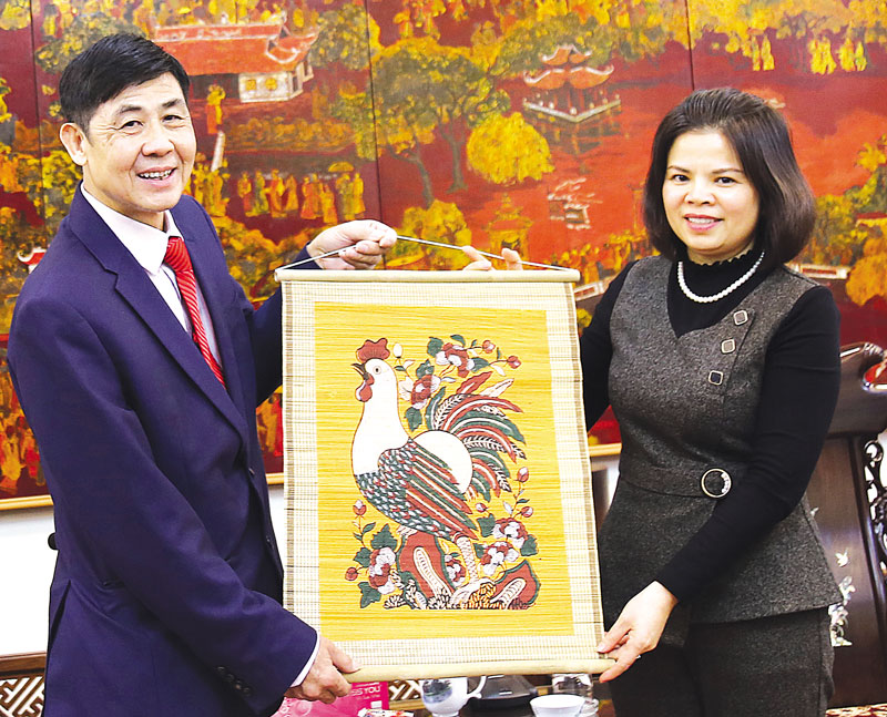 Leader of Bac Ninh province receives Bac Ninh fellow-countrymen association in Czech