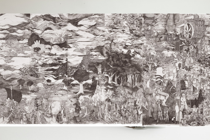 Works by French artist on display in HCM city
