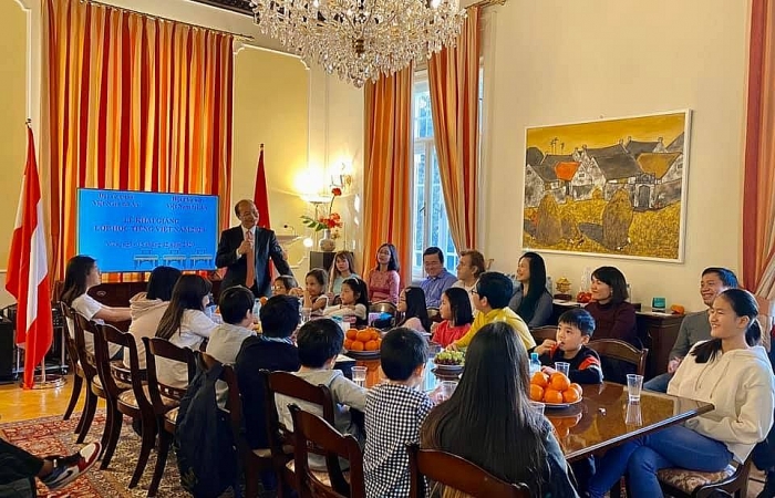 Vietnamese language learning movement spread in Austria