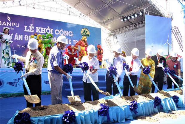 Construction starts on wind power plant in Soc Trang
