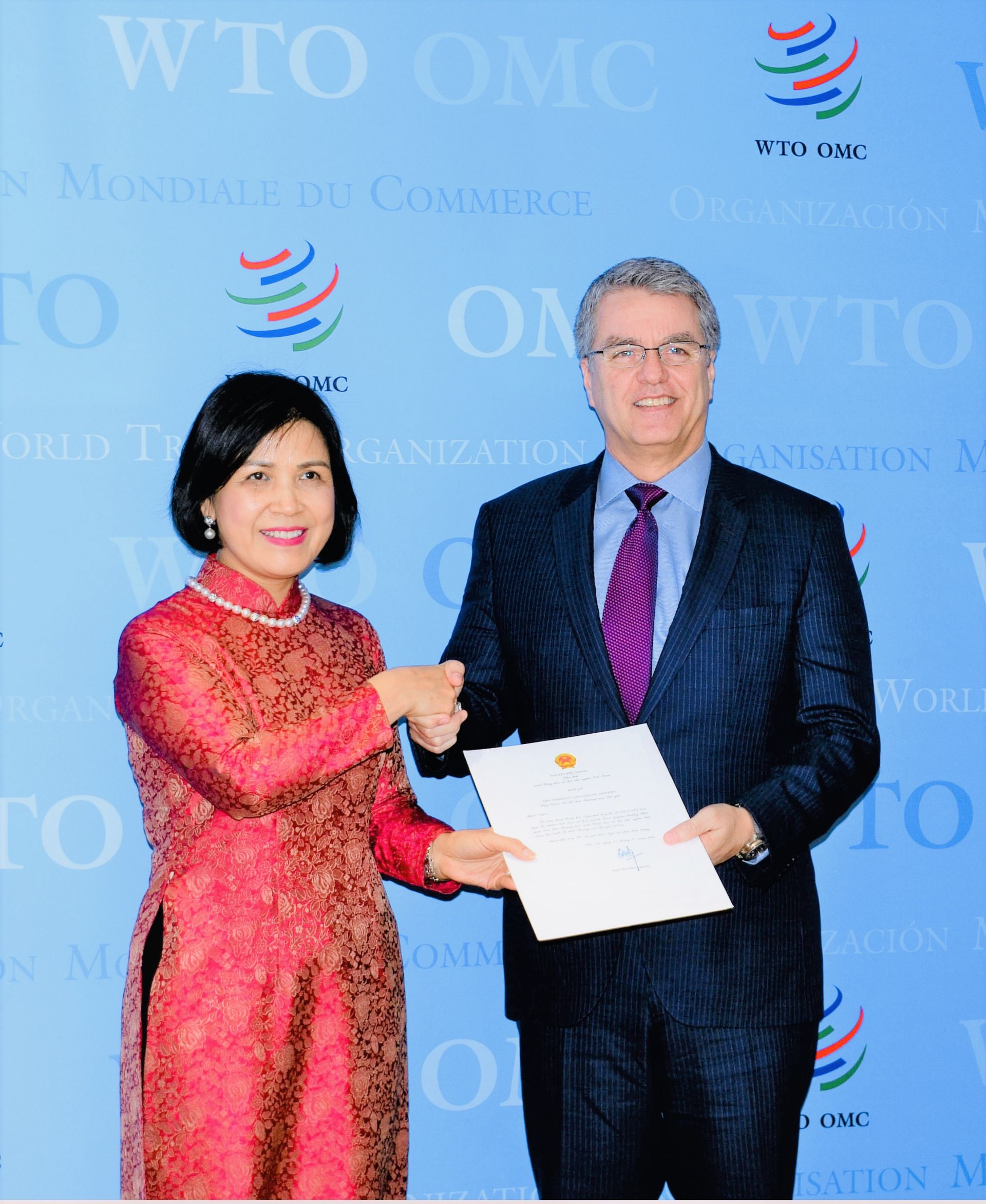 Vietnamese Ambassador presents credentials to WTO Director General