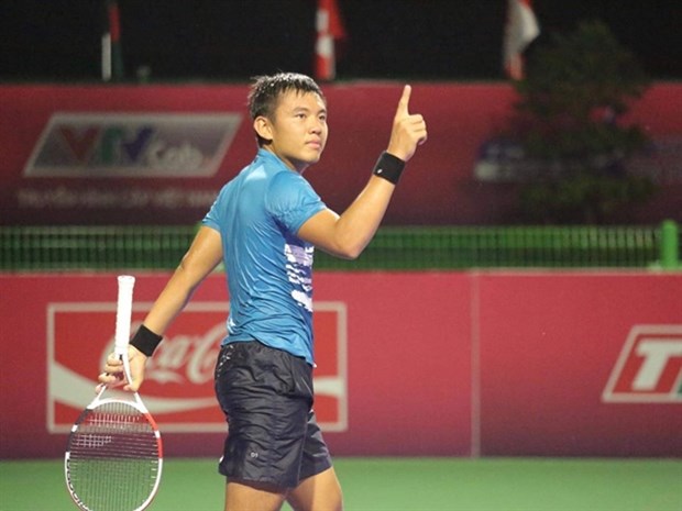 Vietnam’s top tennis player Nam advances in Egyptian tennis tournament