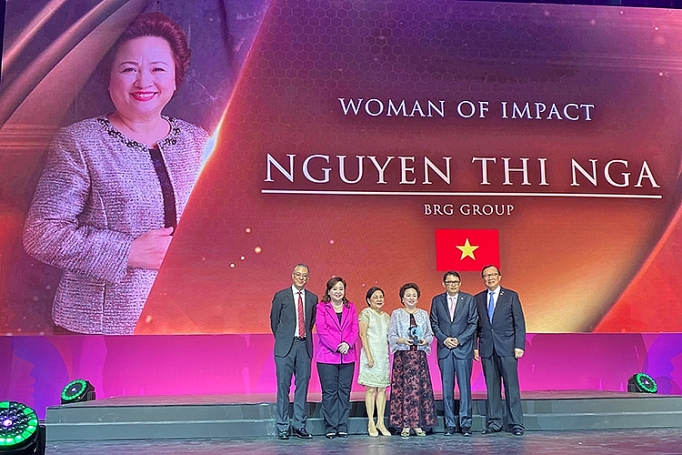 Vietnamese woman honored as most influential businesswoman in ASEAN