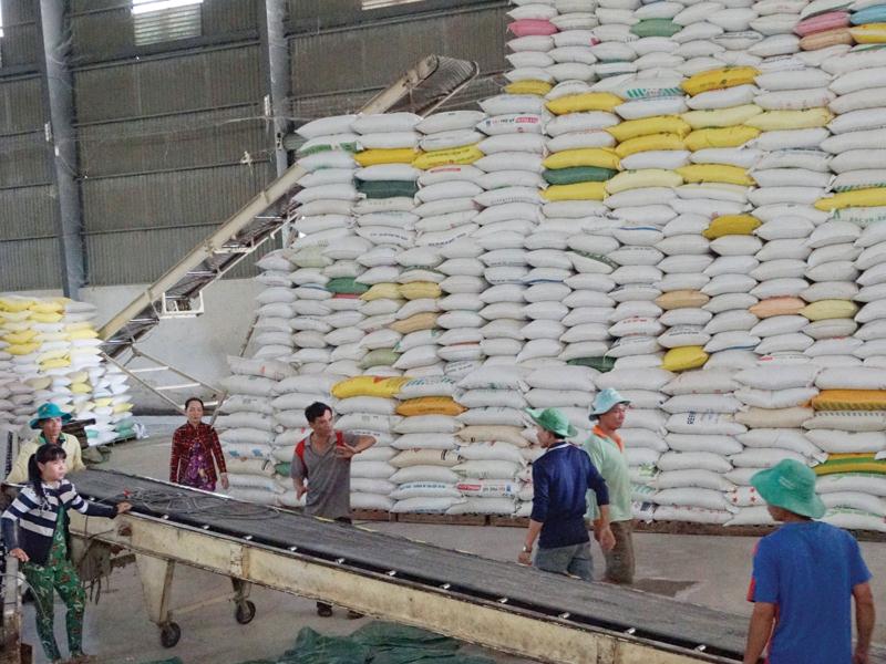 Rice exported at good prices