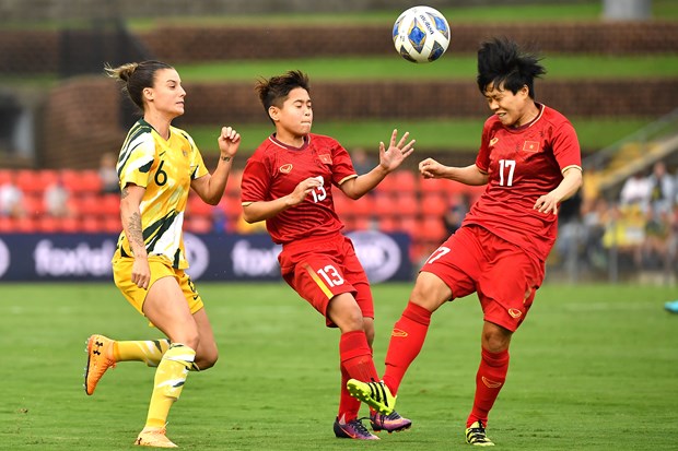 Women’s football Vietnam lose to Australia in Olympic play-off