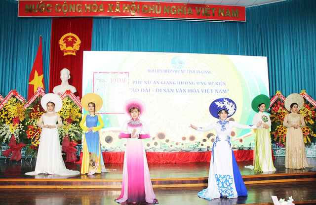 Ao dai week launched in An Giang