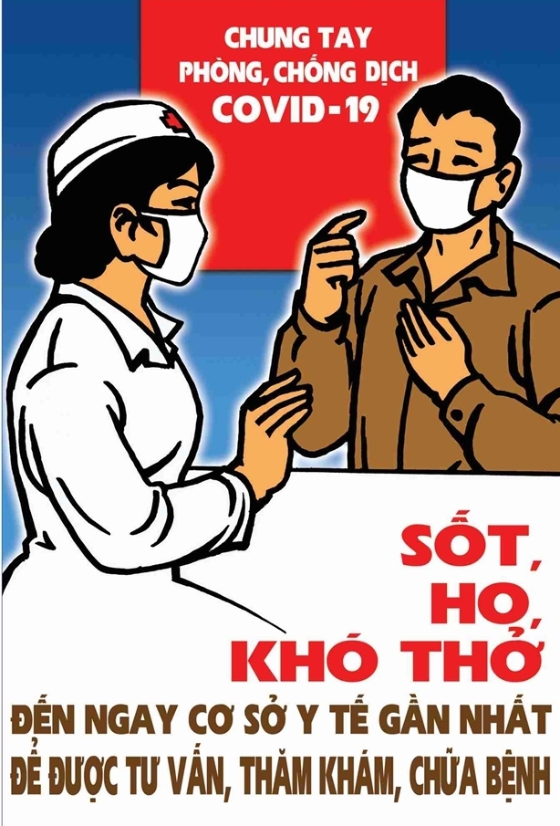 Publishing posters on COVID-19 prevention