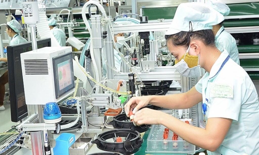 Bac Ninh Industrial production increases 2 4